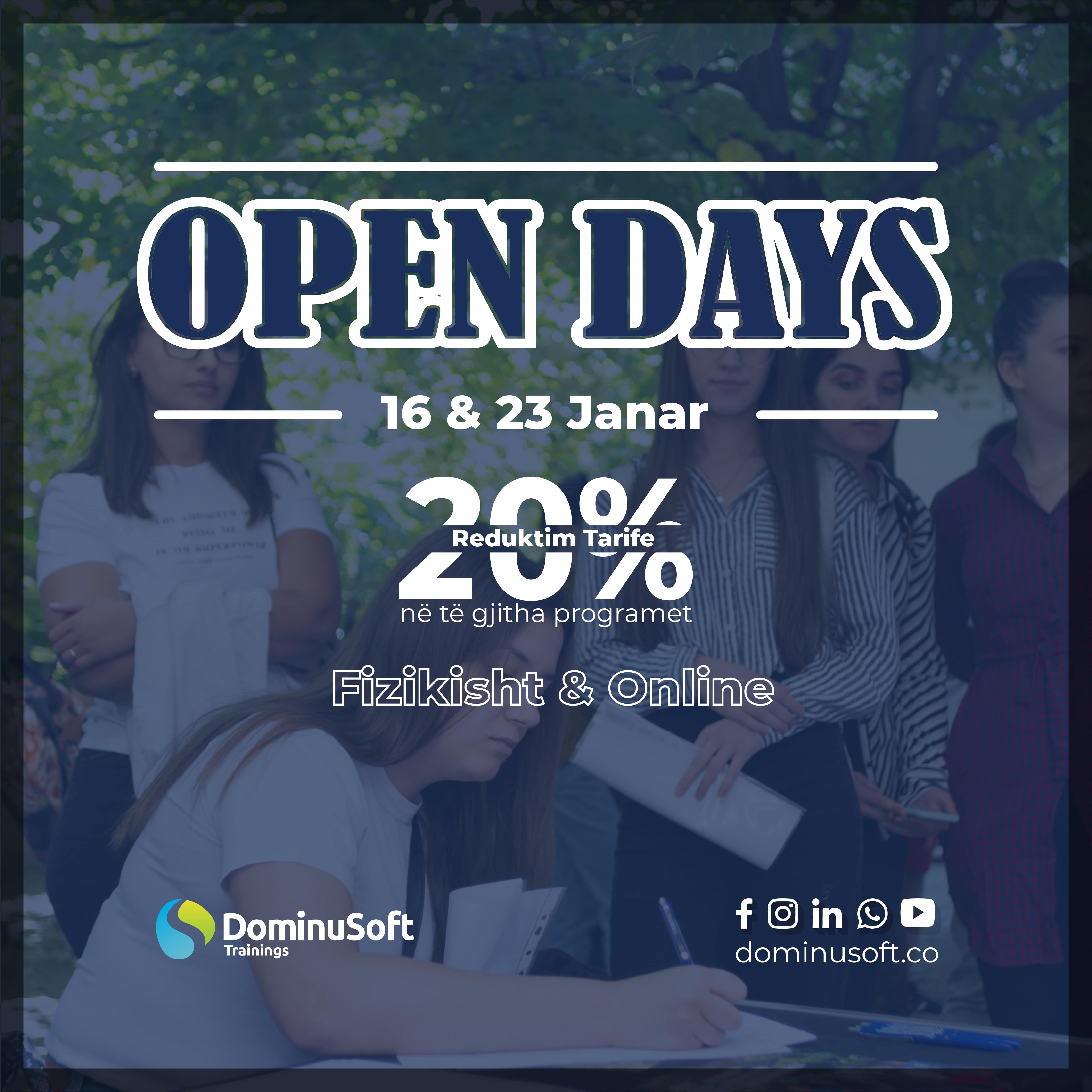 OPEN DAYS