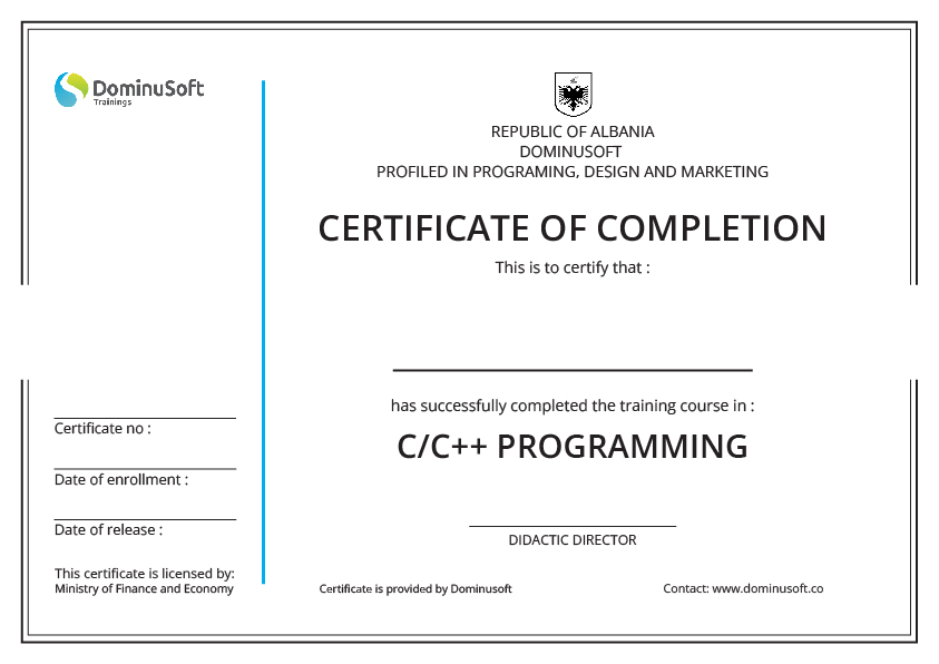 Çertifikata-C/ C++