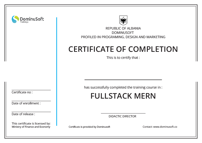 Çertifikata-Fullstack MERN