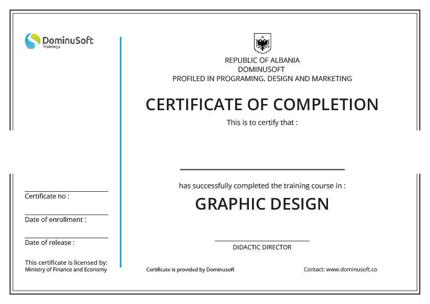 Çertifikata-Graphic Design